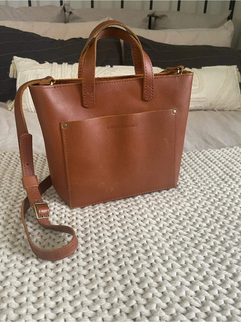 Portland Leather Mini Crossbody Bag